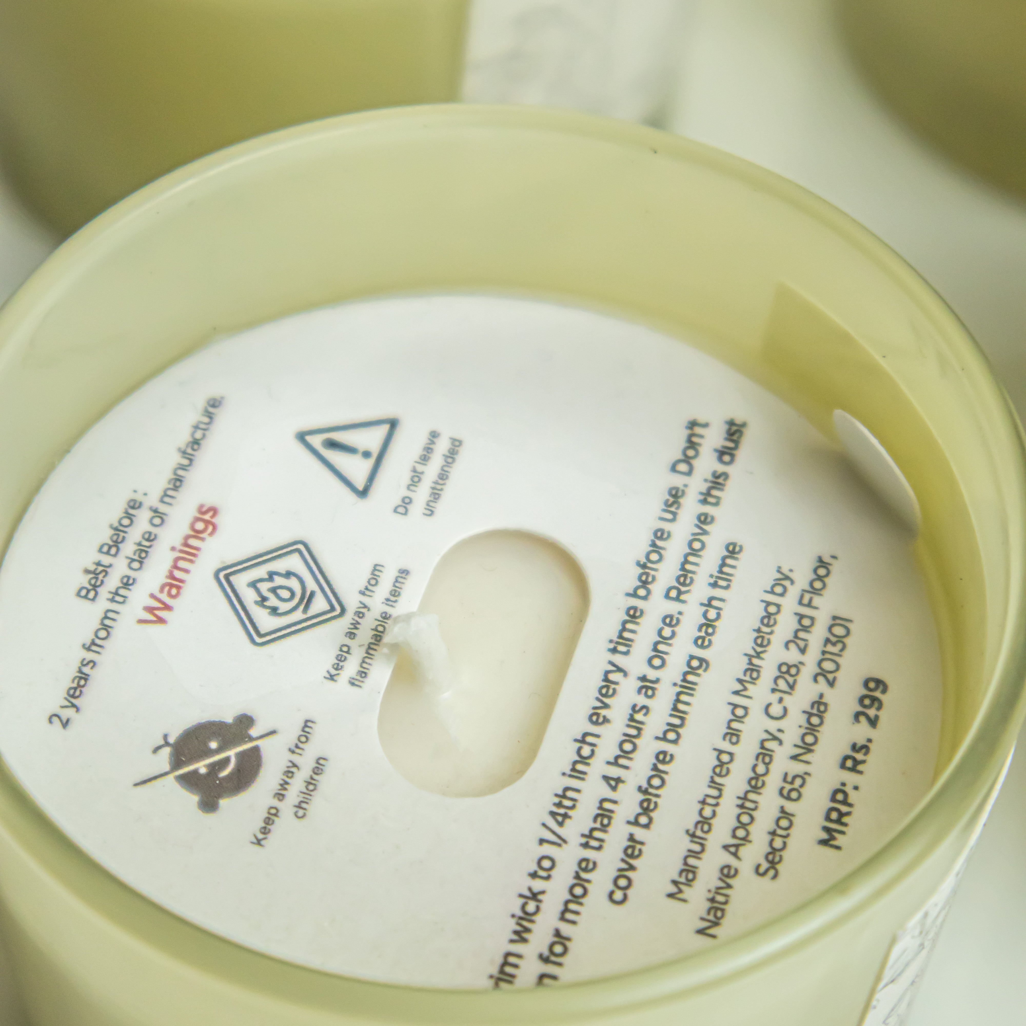 Chandan Scented Candle- 100% Soy wax