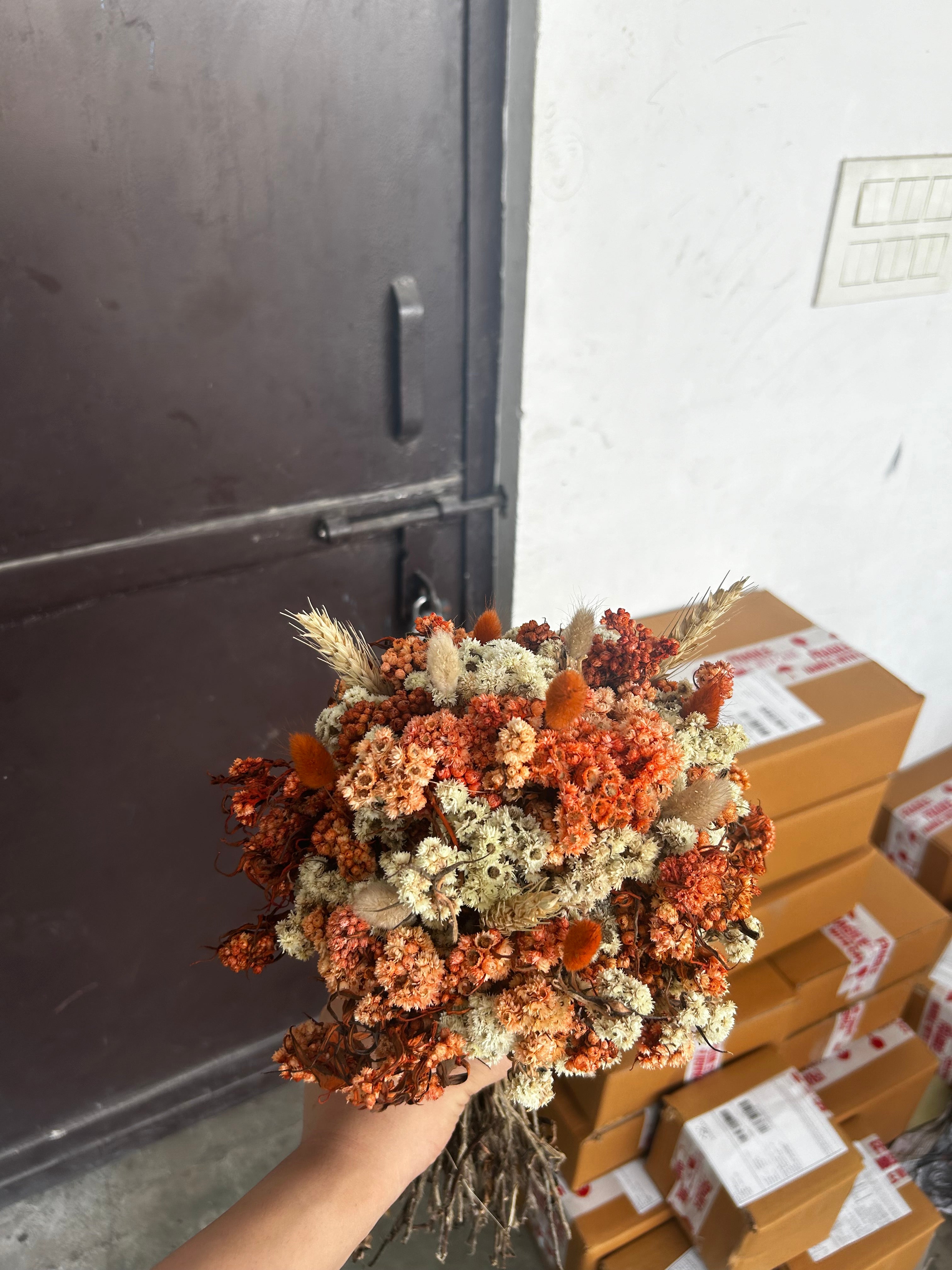 Colours of Dawn Preserved Natural Flowers