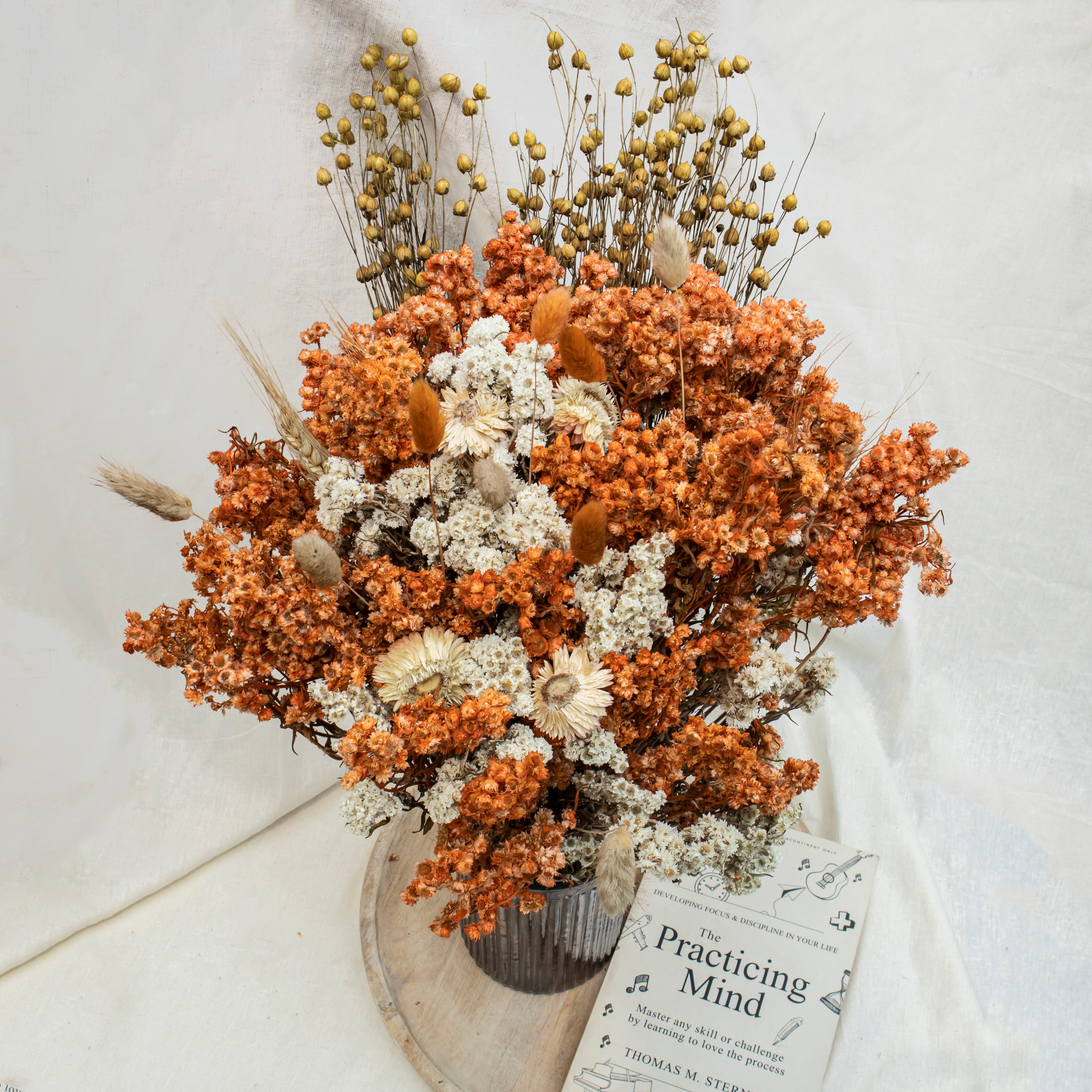 Colours of Dawn Preserved Natural Flowers