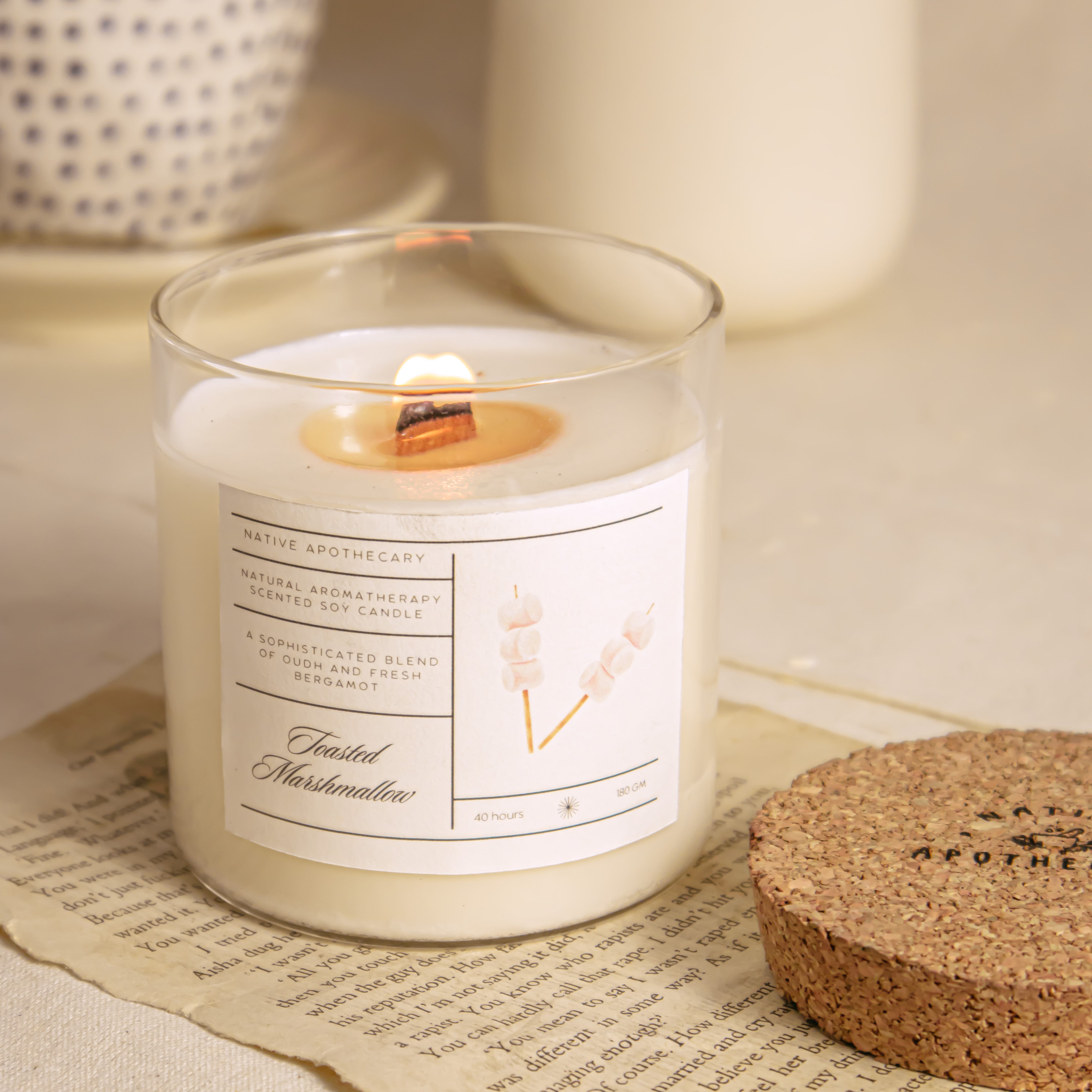 Toasted Marshmallow Scented Candle