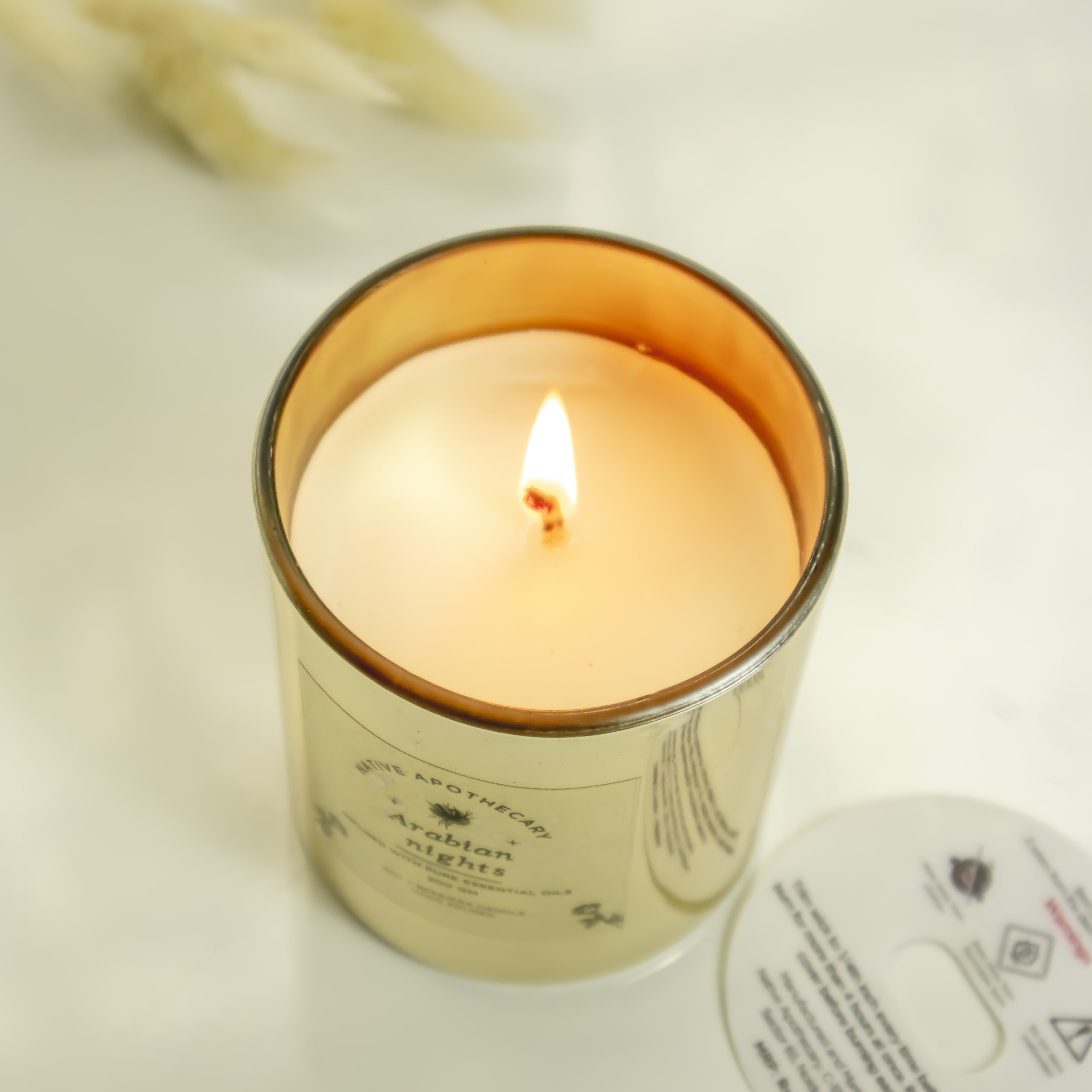 Arabian Nights Scented Candle- 100% soywax