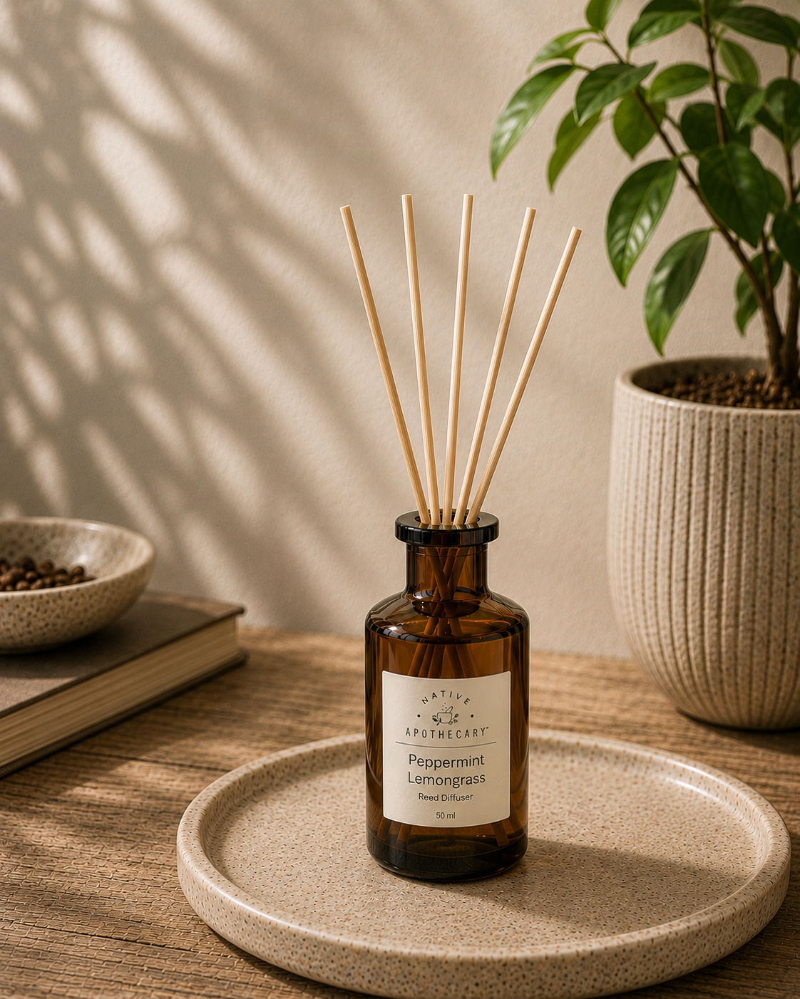 Peppermint Lemongrass Reed Diffuser