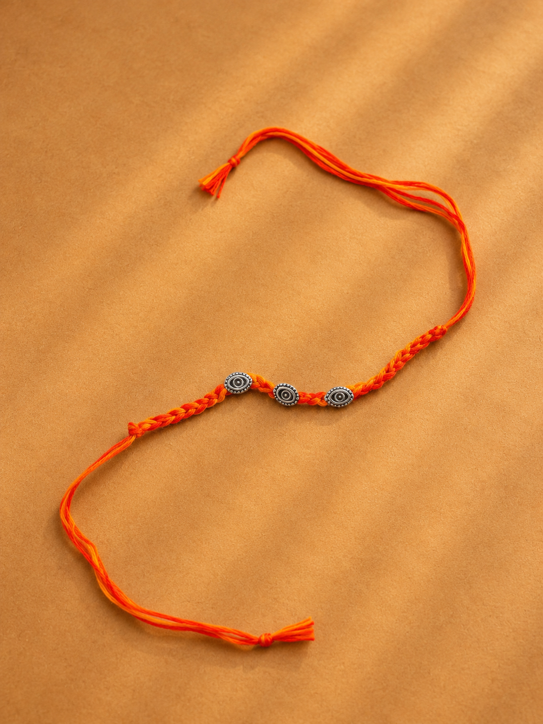 Silver Evil-Eye Rakhi