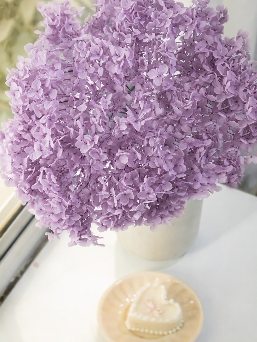 Preserved Hydrangeas Mauve