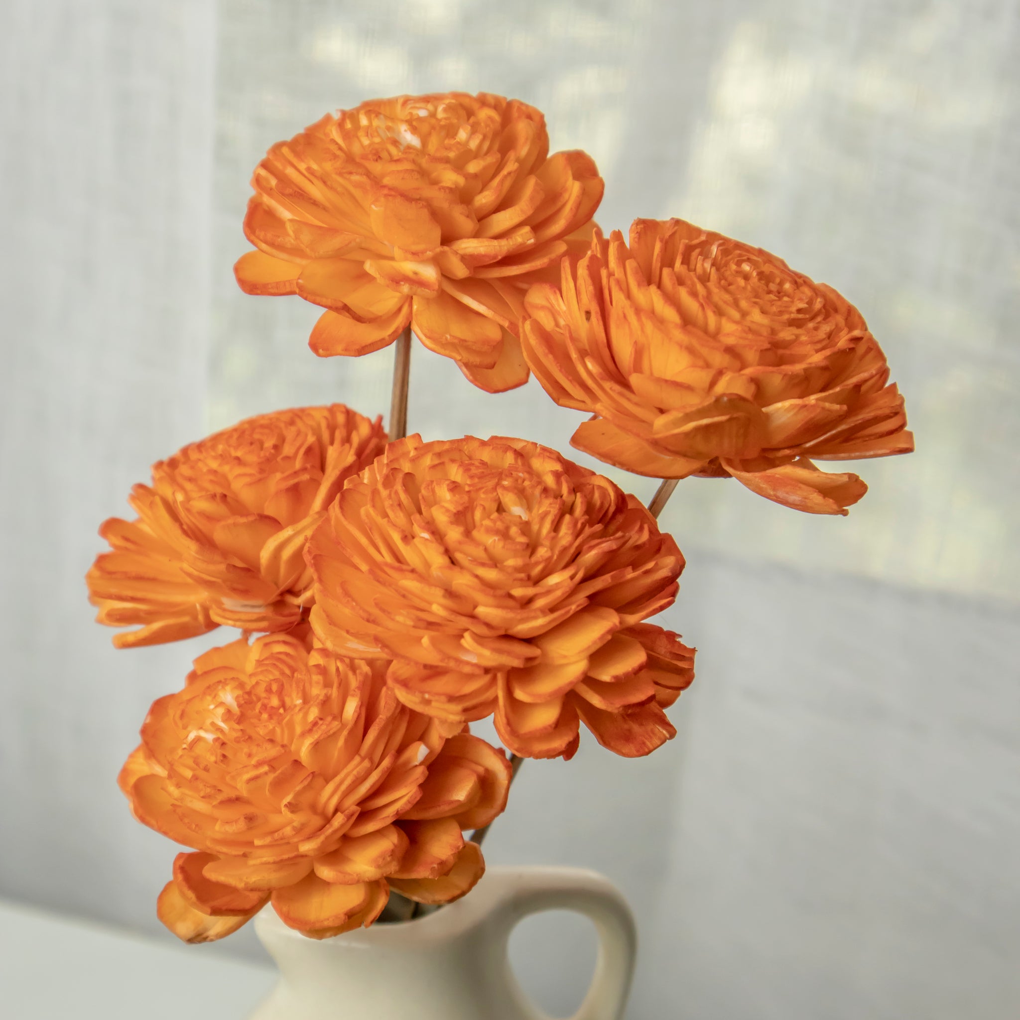 Sola Flowers- Rust Orange