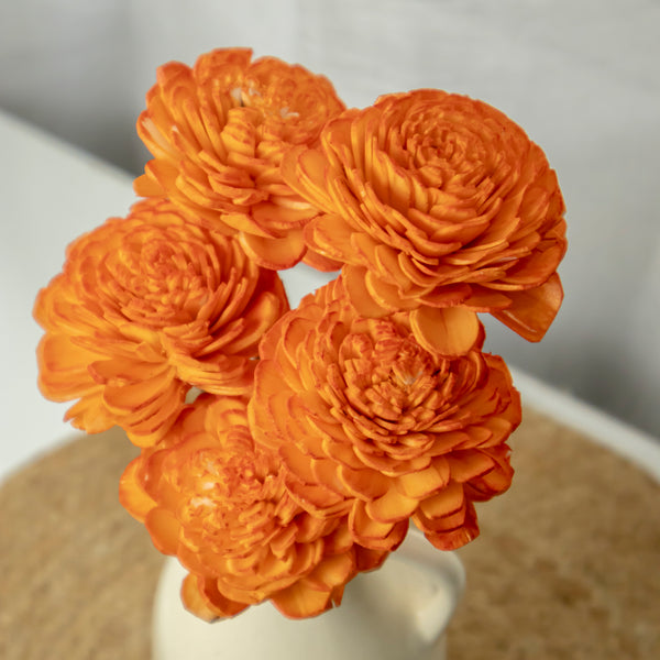 Sola Flowers- Rust Orange