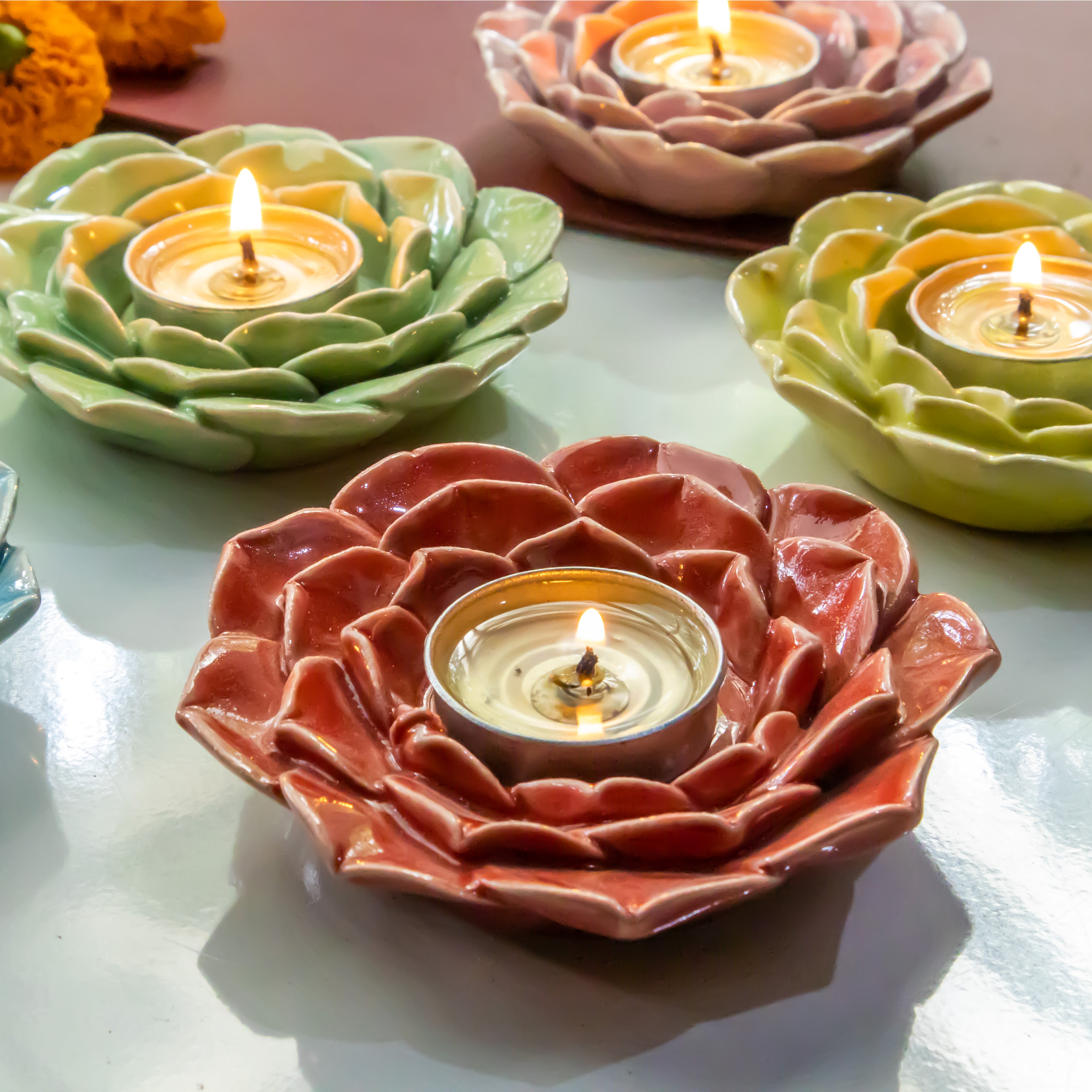 Rose Tealight Holder