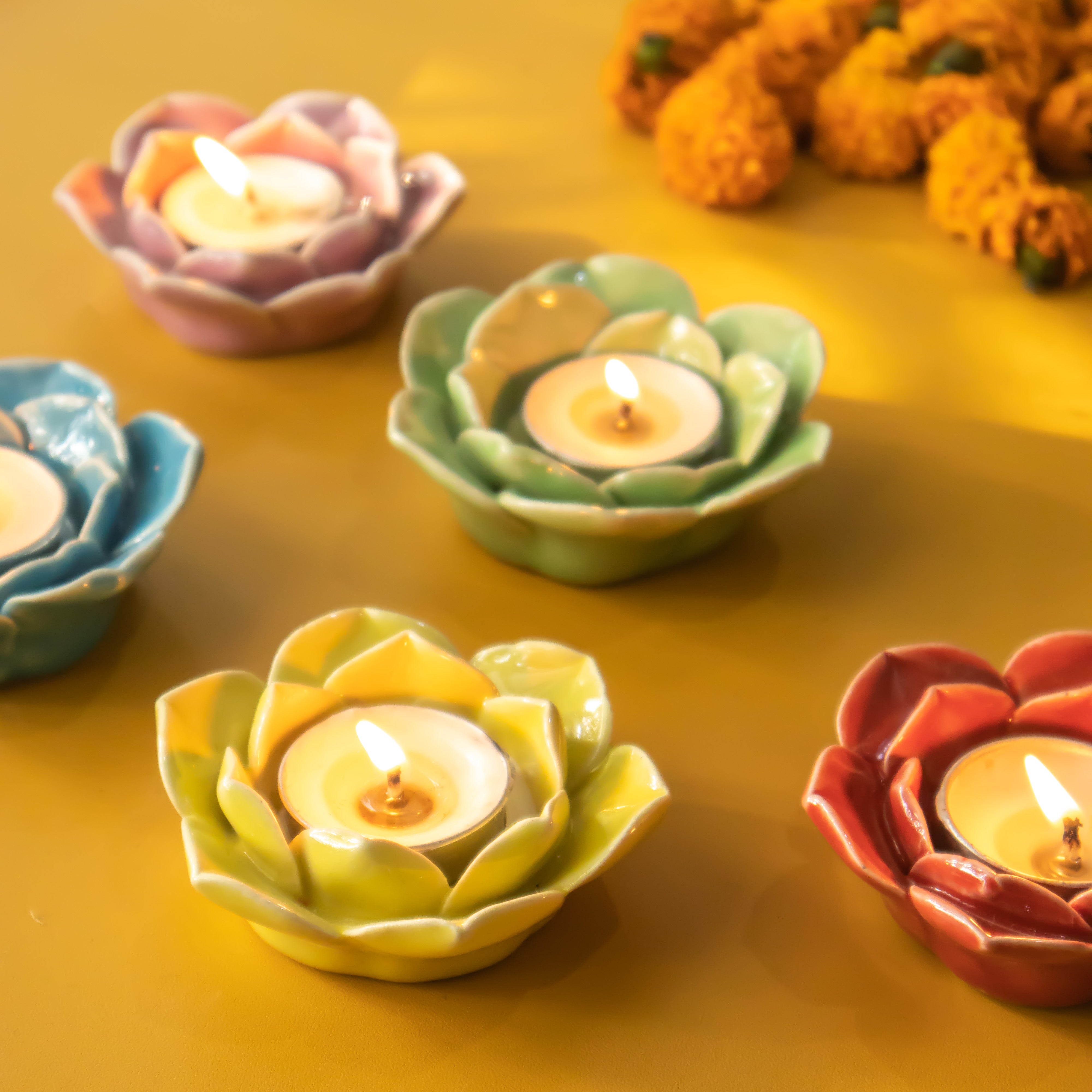 Lotus Tealight Holder