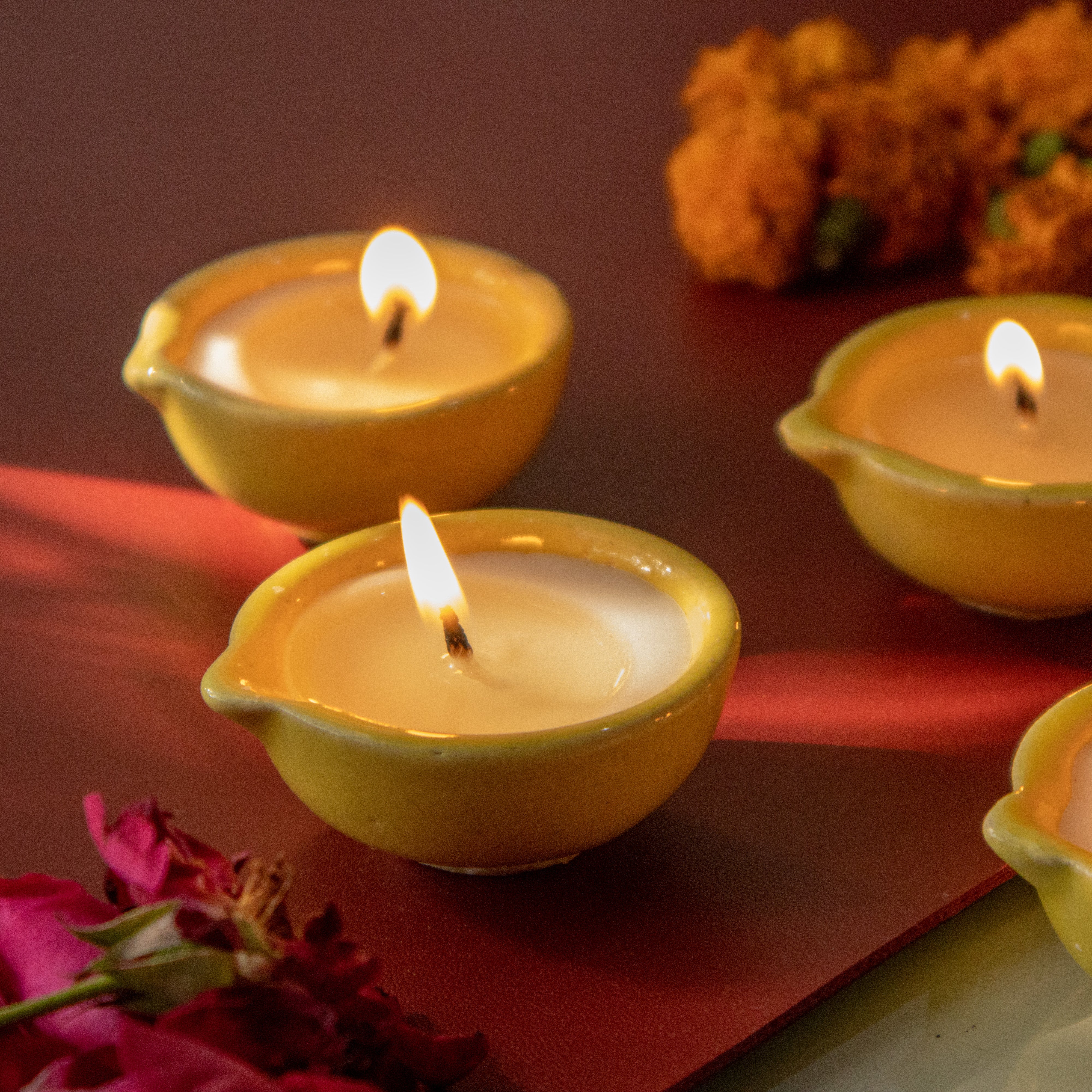 Scented Ceramic Diyas