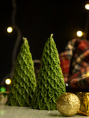 Tree Candle with Pine Essential Oil
