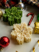 Snowflake Candle- Hot Cross Buns