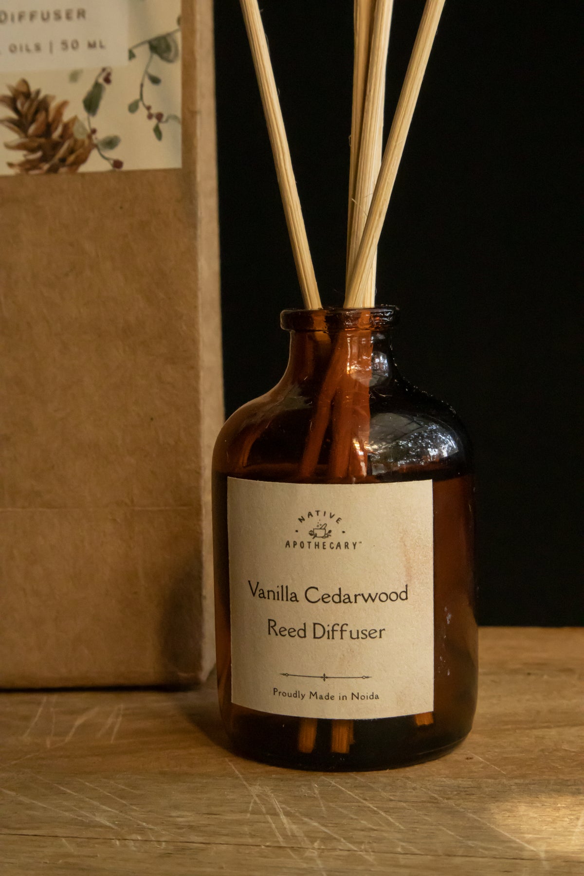 Acacia Reed Diffuser Vanilla Cedarwood Reed Diffuser – Native Apothecary
